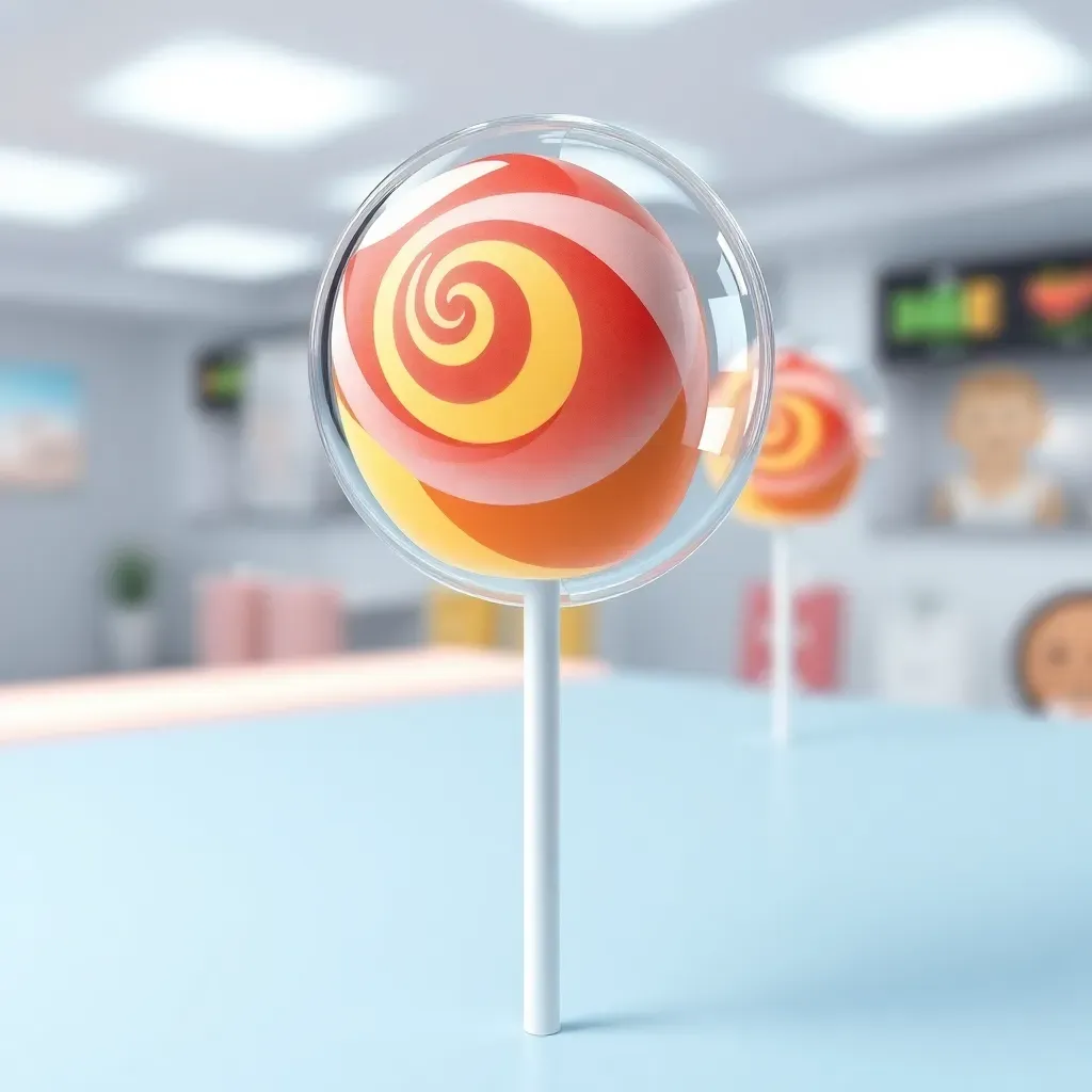 Инновационный интерфейс Lollipop: Виртуальный леденец, который имитирует настоящие вкусы